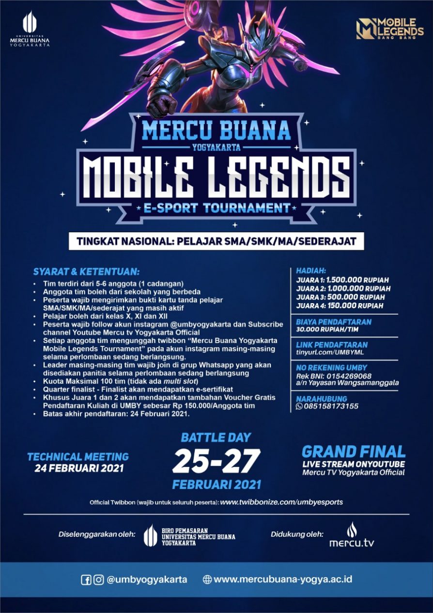 Contoh Proposal Mobile Legend Cara Membuat Turnamen Mobile Legends